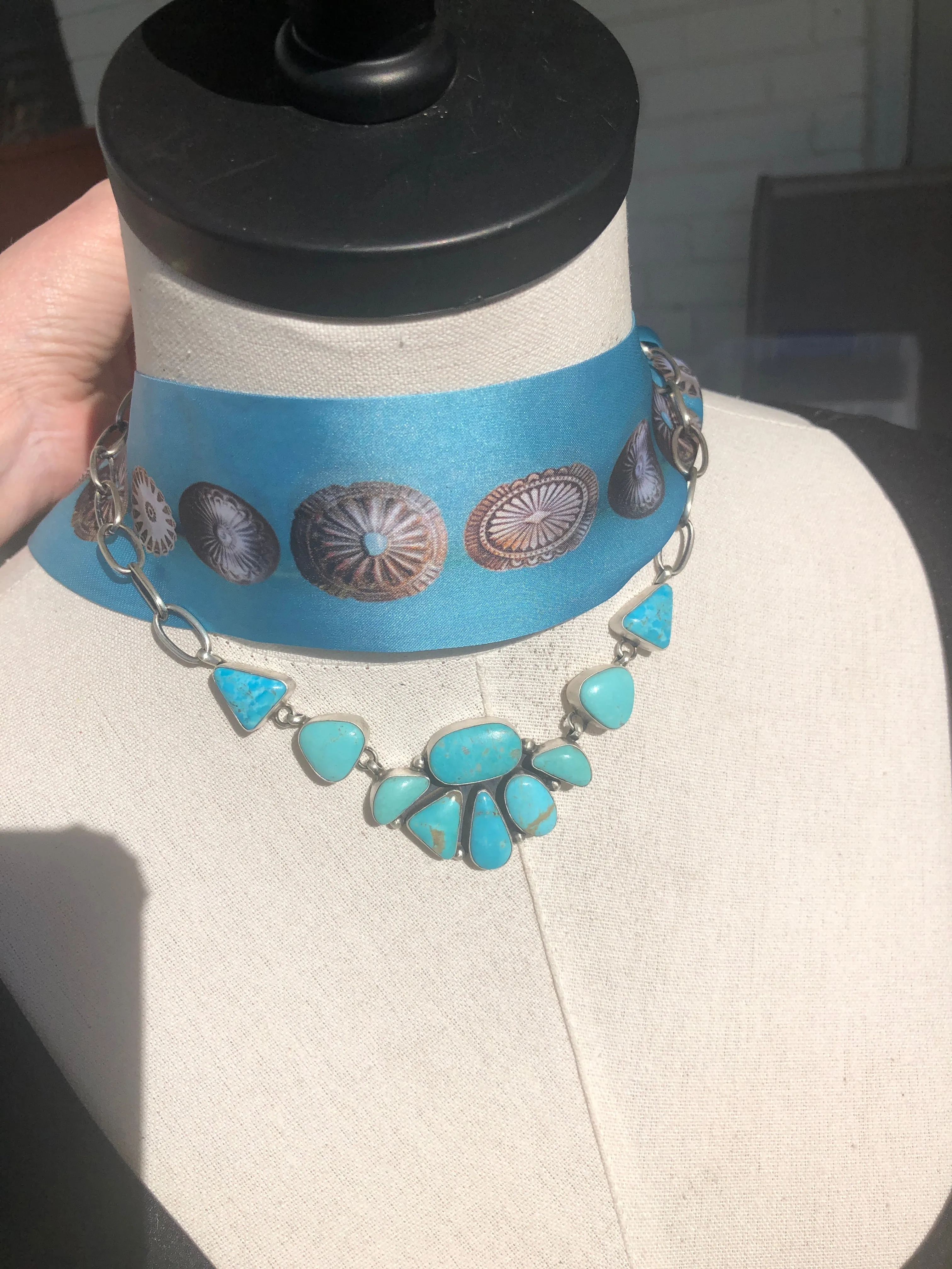 Kingman Half Cluster Necklace #2