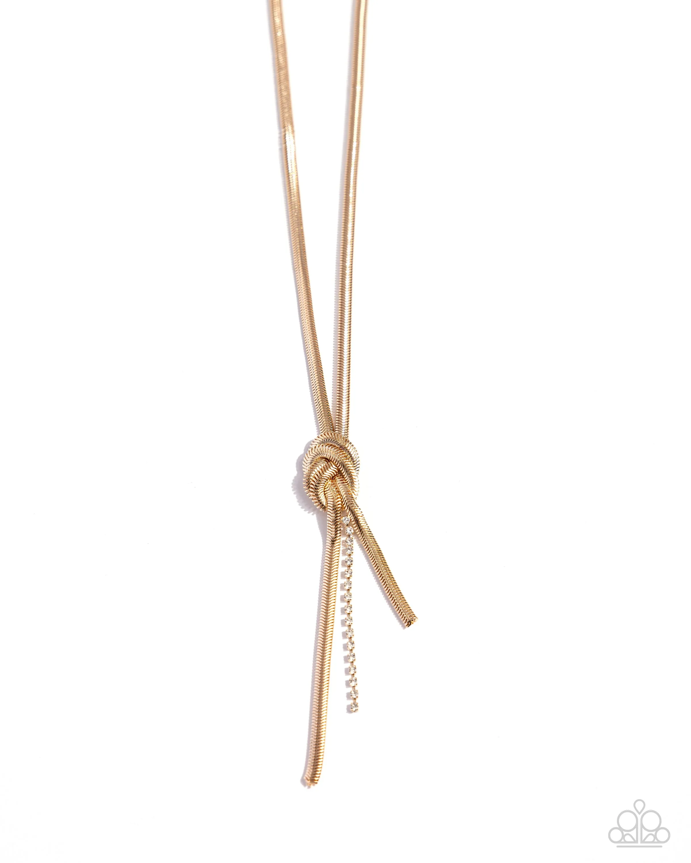 Knotted Keeper - Gold Paparazzi Accessories
