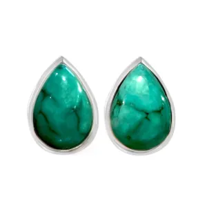 Laihas Classic Chic Raindrop -Turquoise Studs