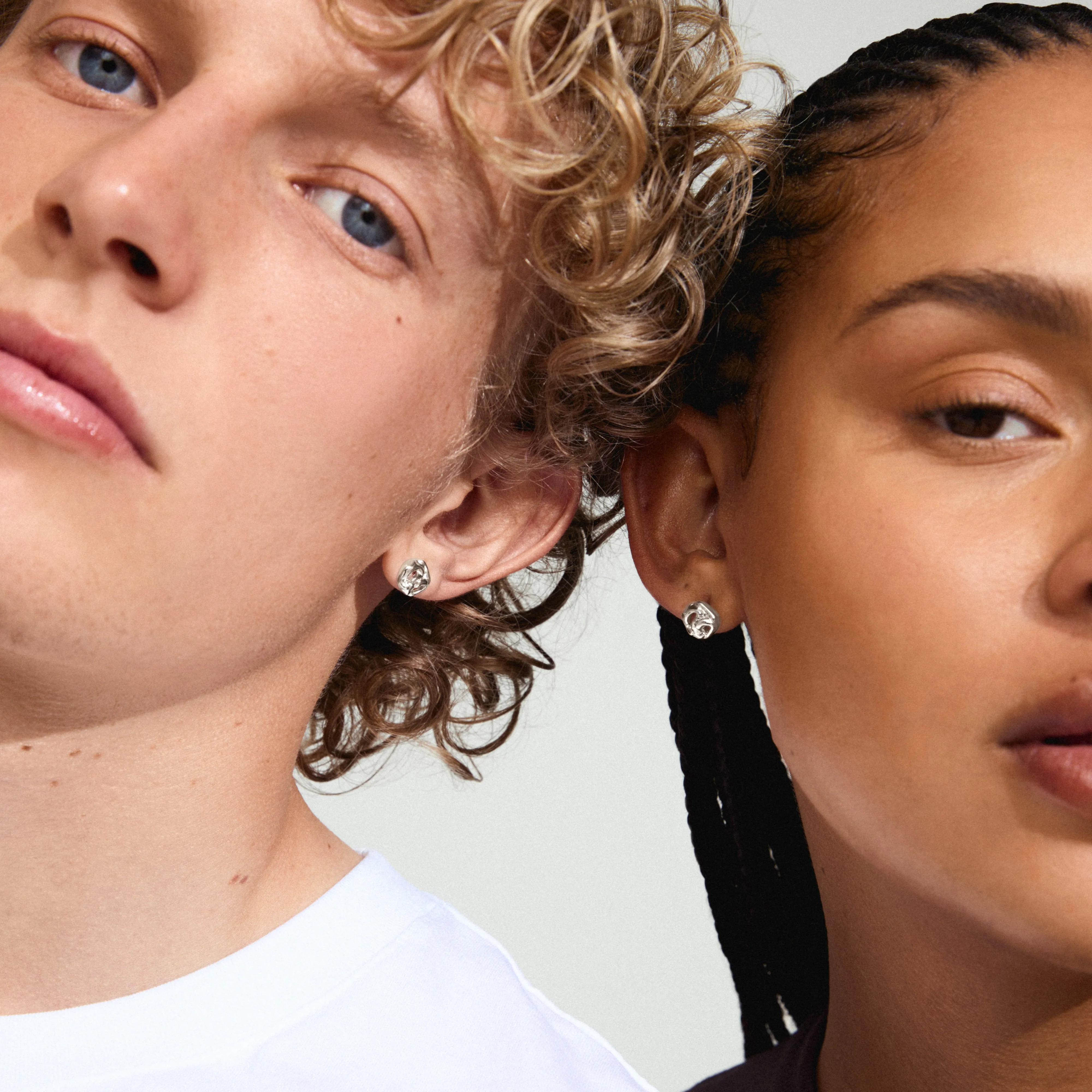 LUCA earrings silver-plated
