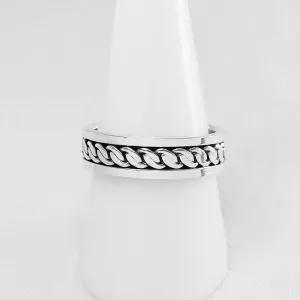 Men's Wedding Ring - Swirl Design