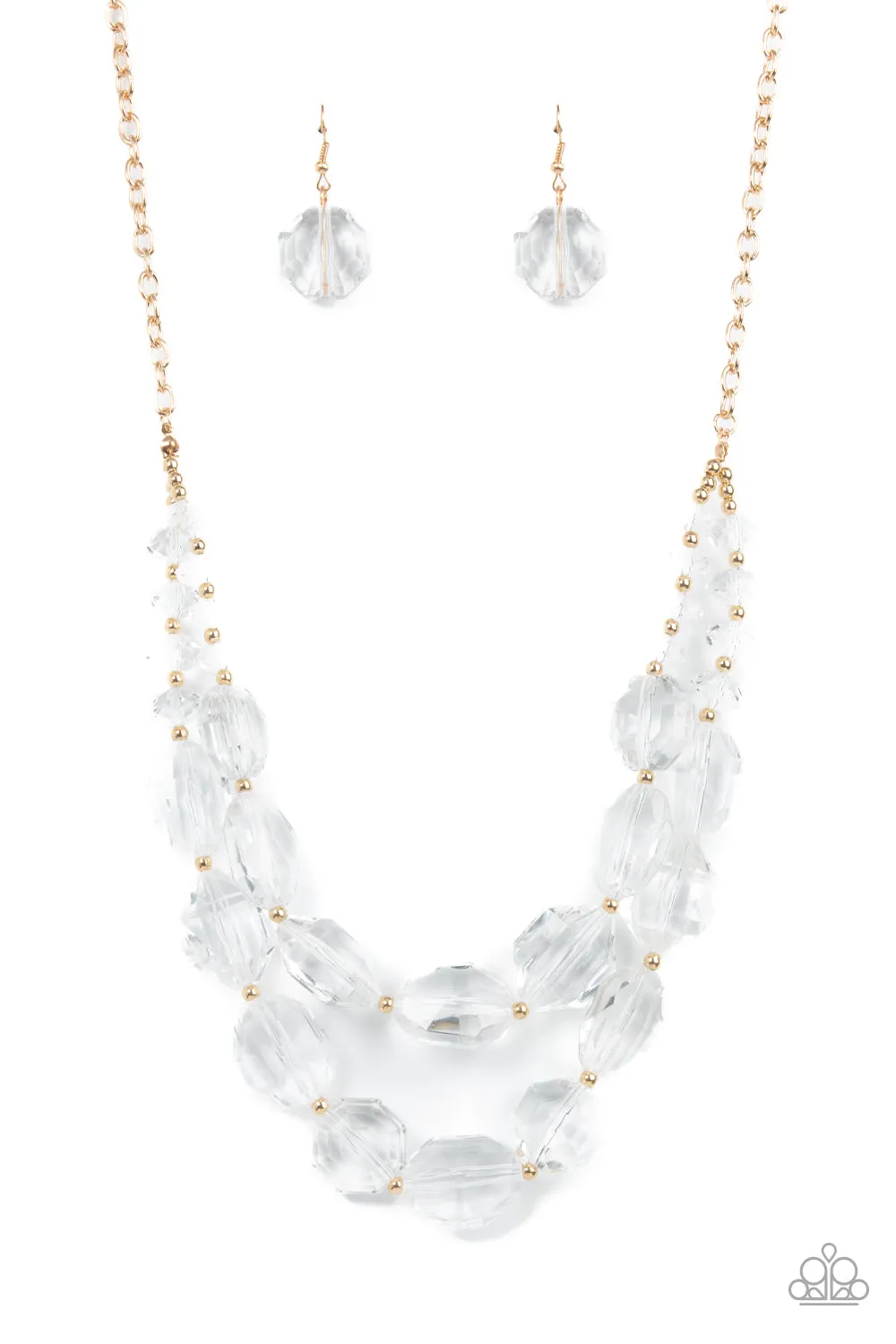 Necklaces Icy Illumination - Gold N124