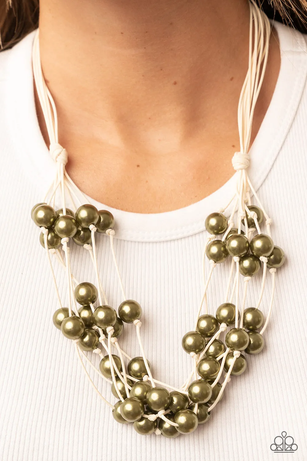 Necklaces Yacht Catch - Green N2287