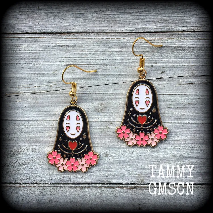 No Face earrings-Spirited Away earrings