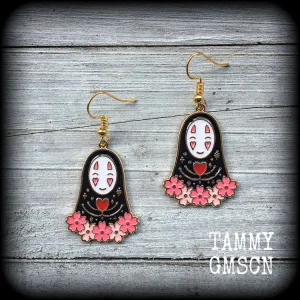 No Face earrings-Spirited Away earrings