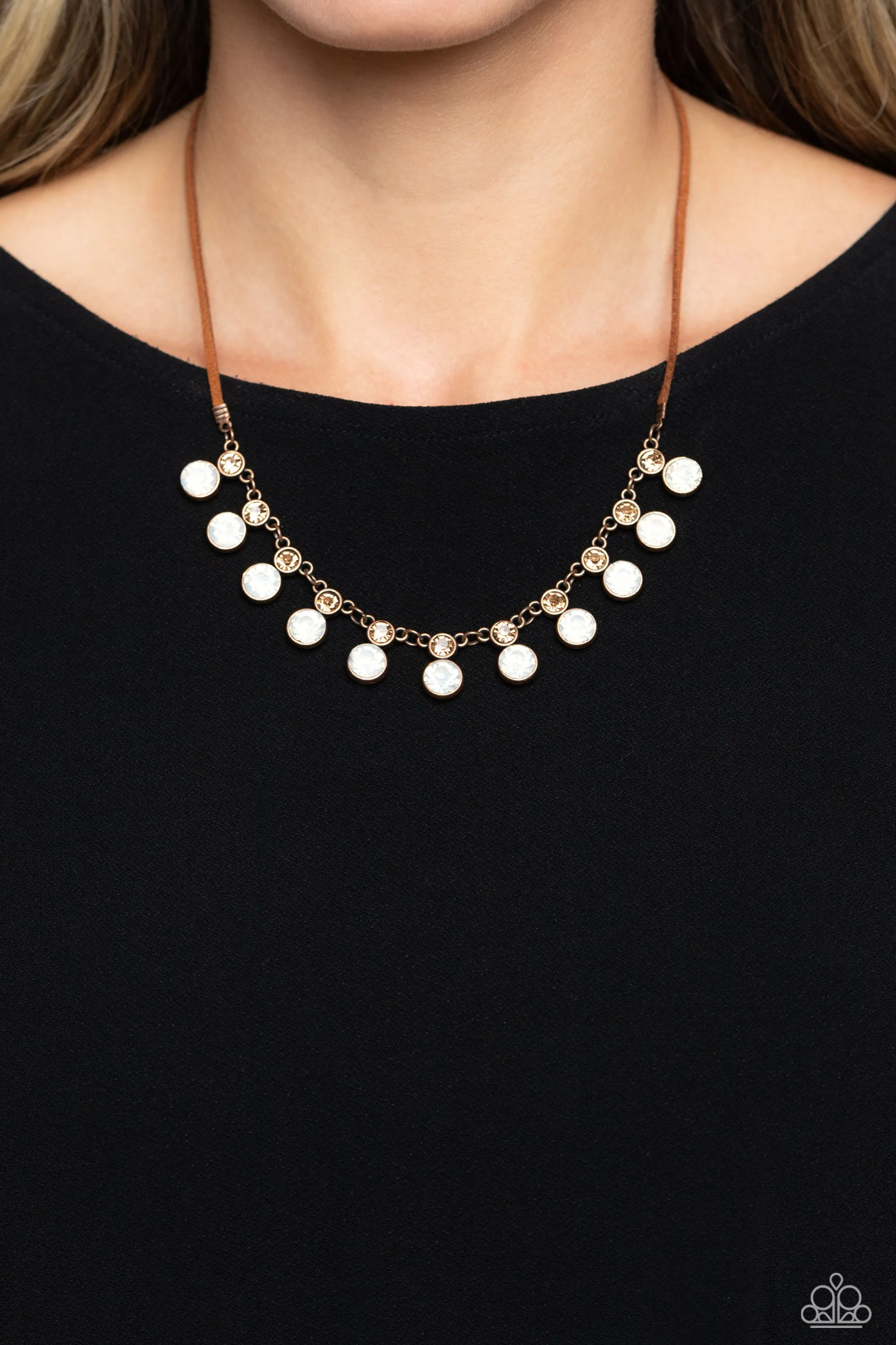 Paparazzi Color Me CHIC - Copper Necklace