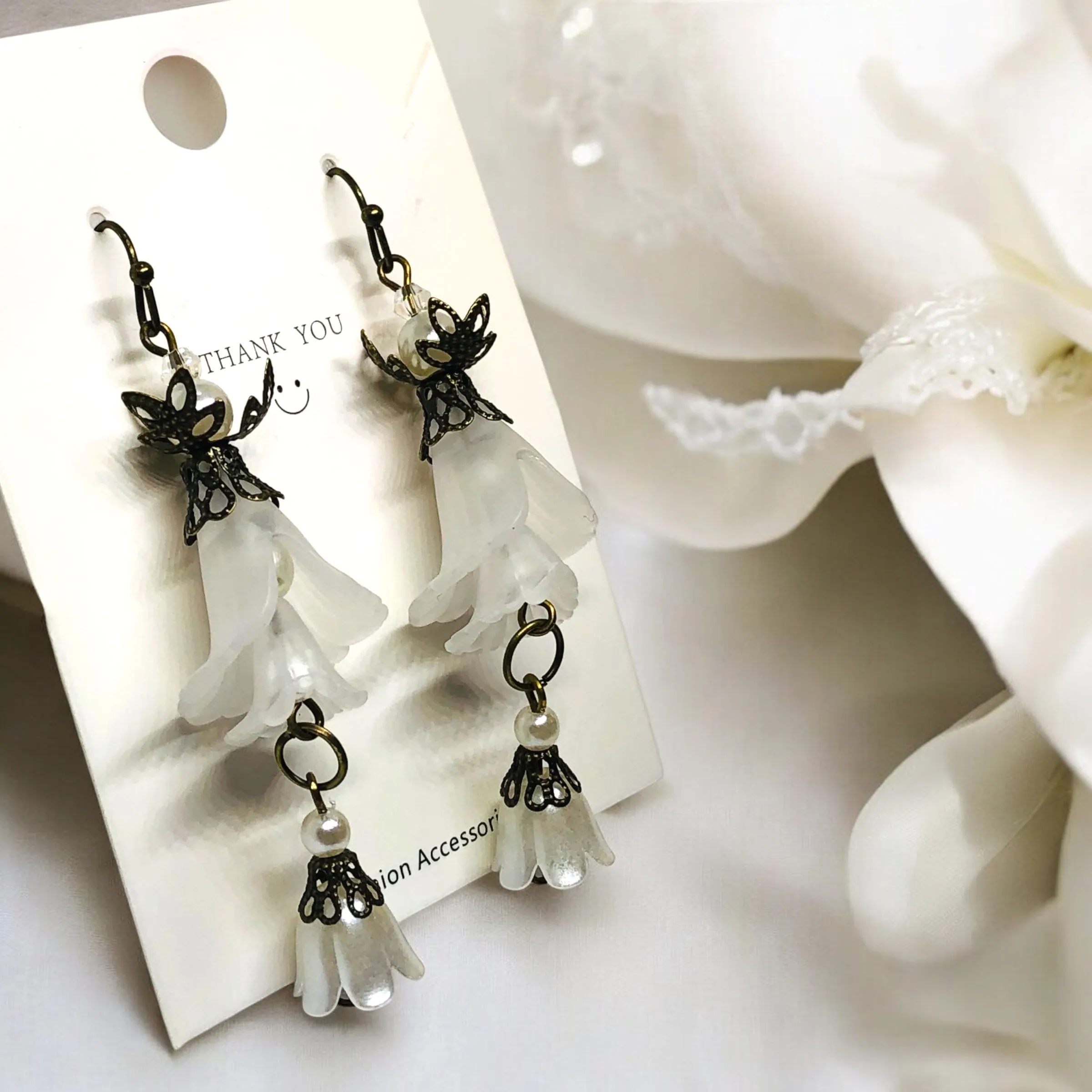 Pearl Bohemian Bloom Earrings