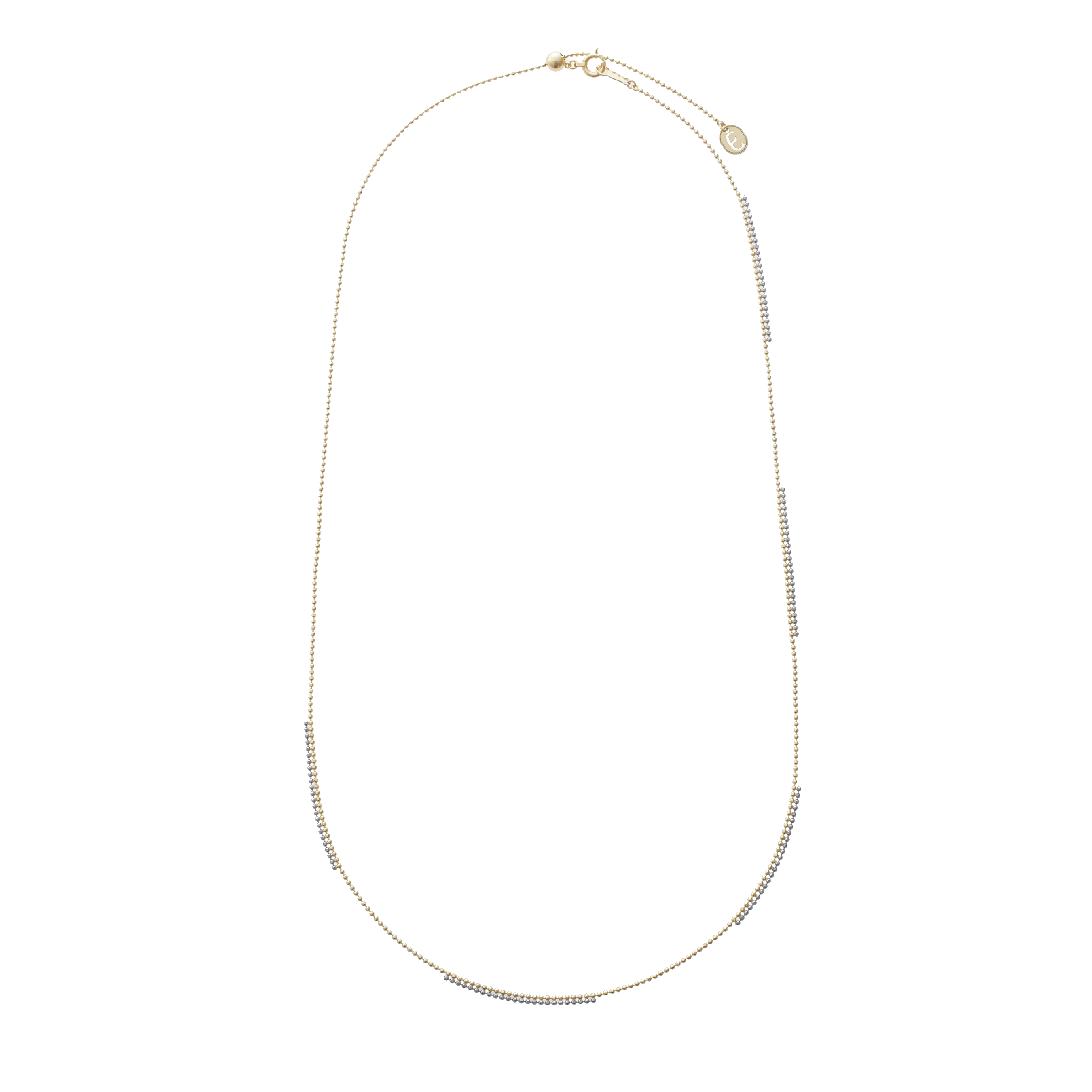 Pixel station chain necklace