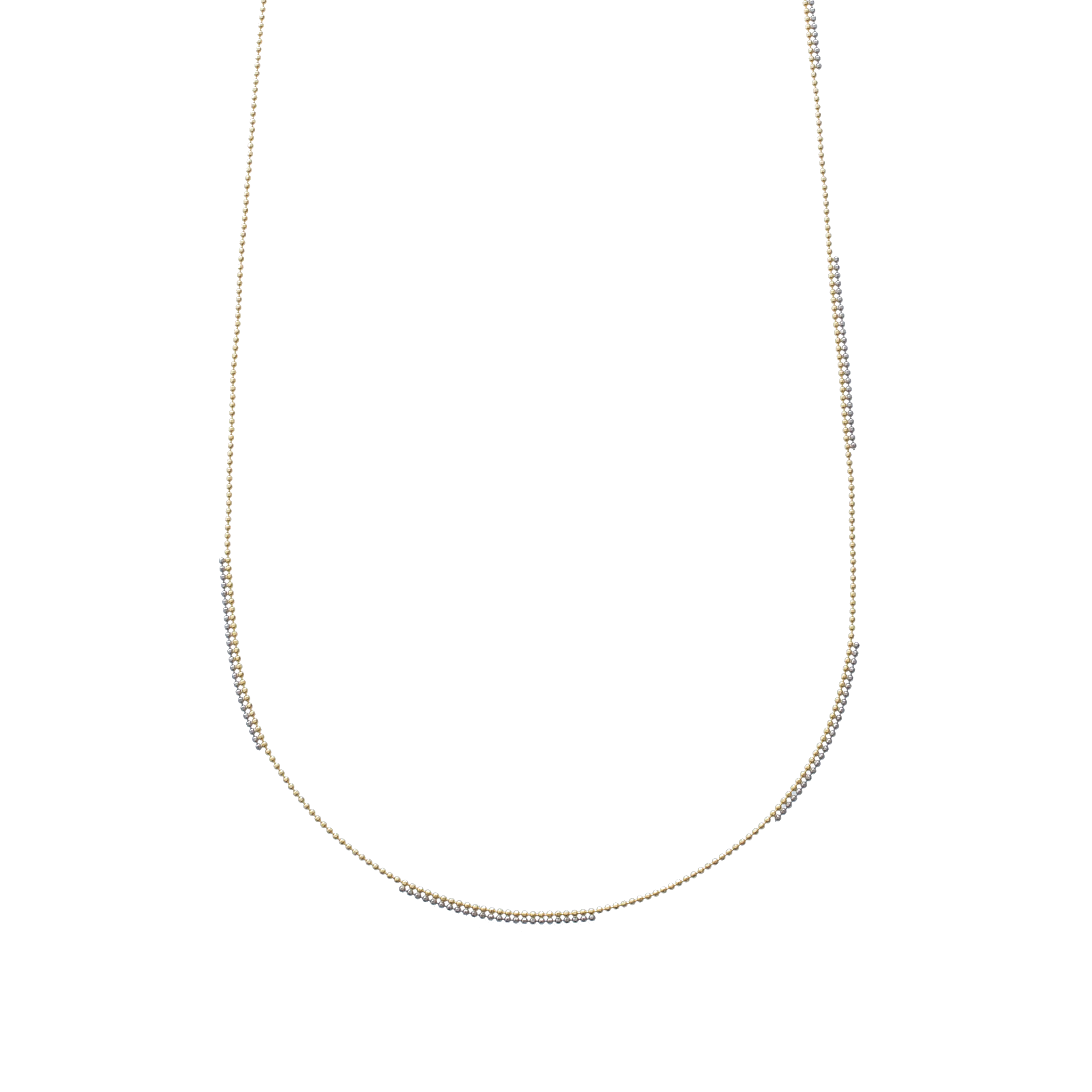 Pixel station chain necklace