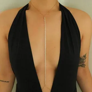 Rhinestone Body Chains Sexy Belly Chain Beach Body Jewelry for Women