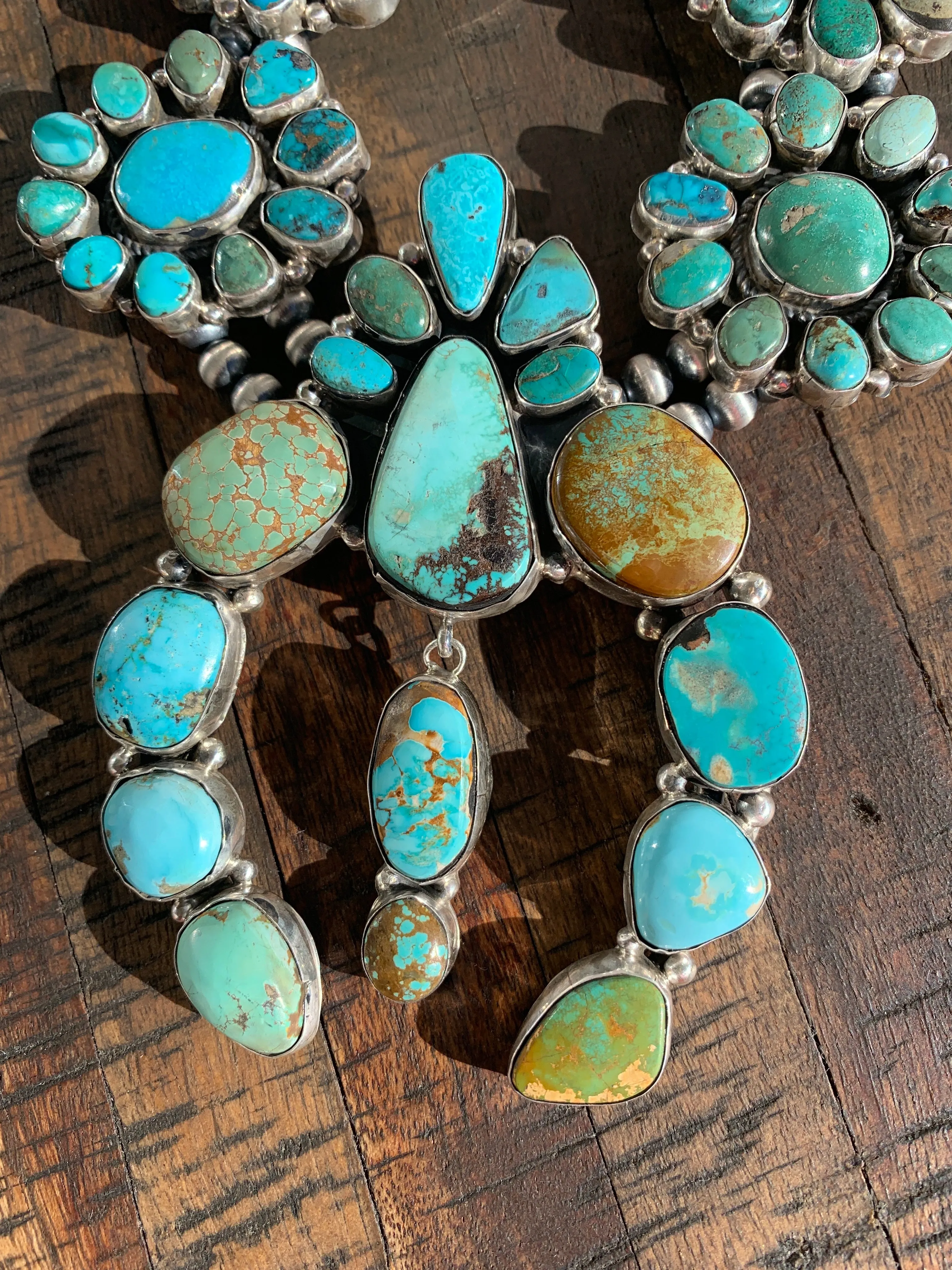 Royston Turquoise Squash Blossom