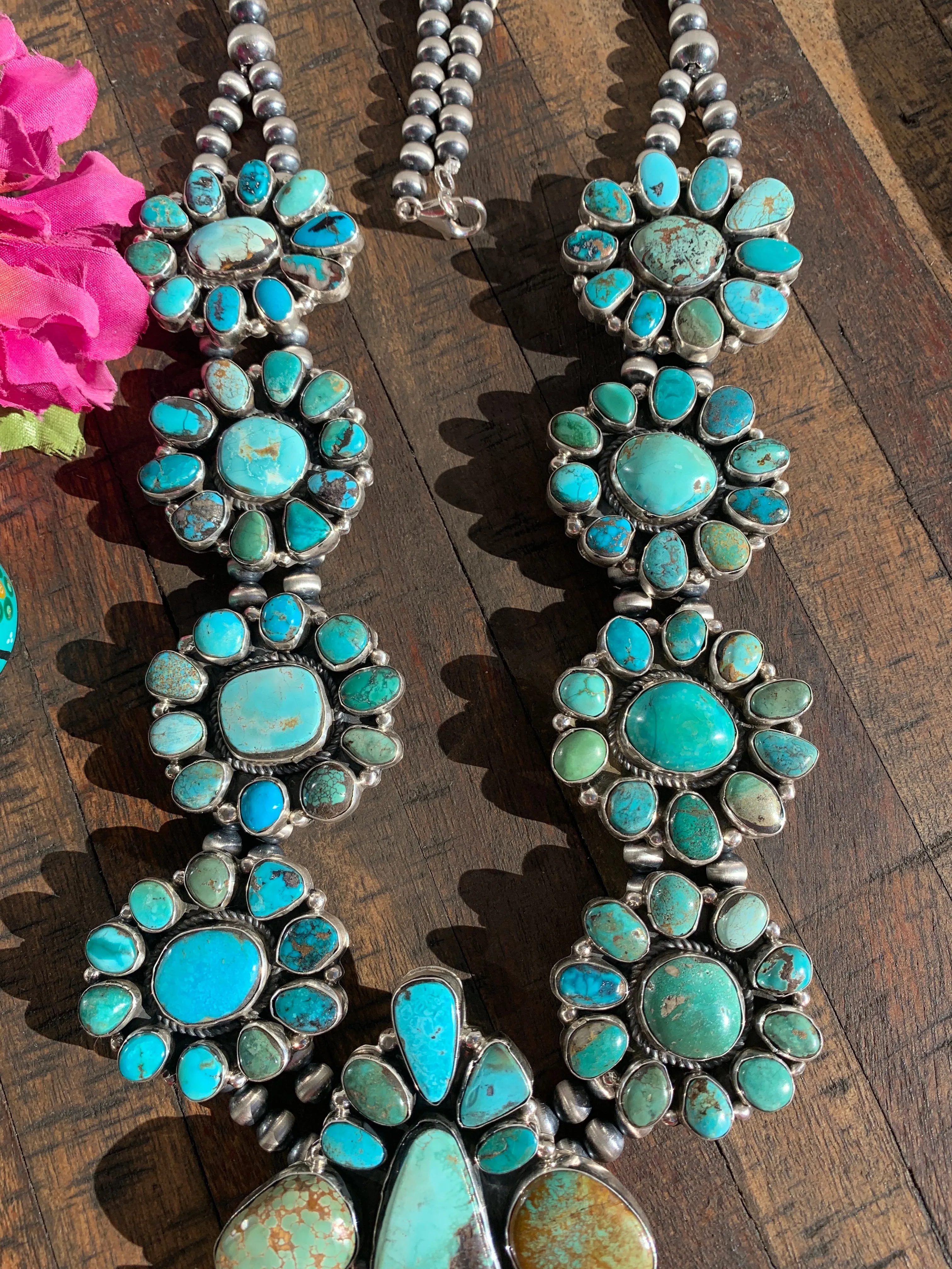 Royston Turquoise Squash Blossom