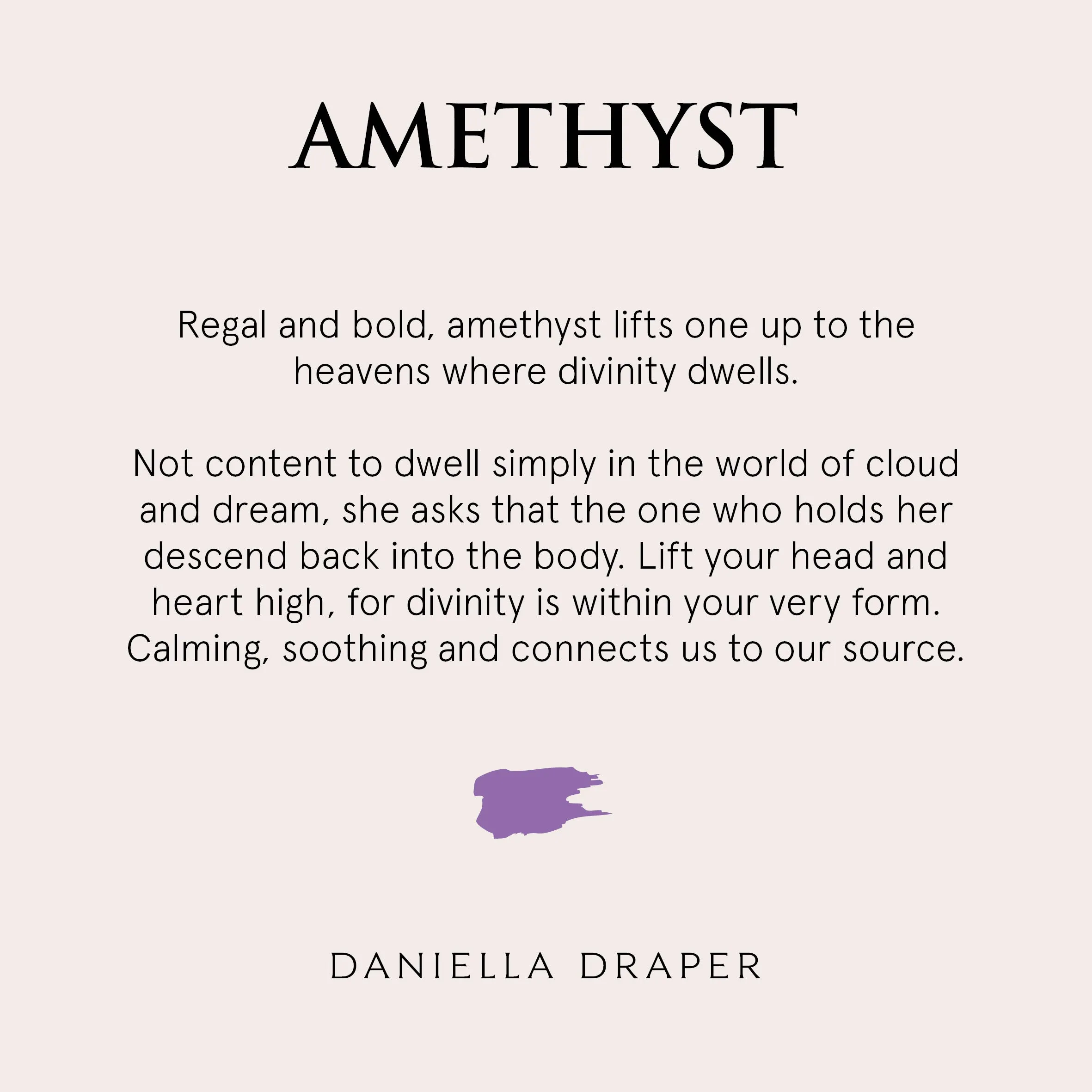 Silver Mini Aquarius Horoscope & Mini Amethyst Birthstone Necklace