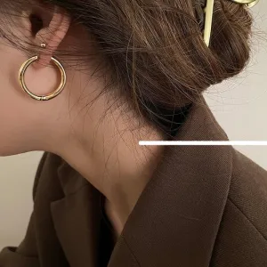 Simple Hoop Earrings