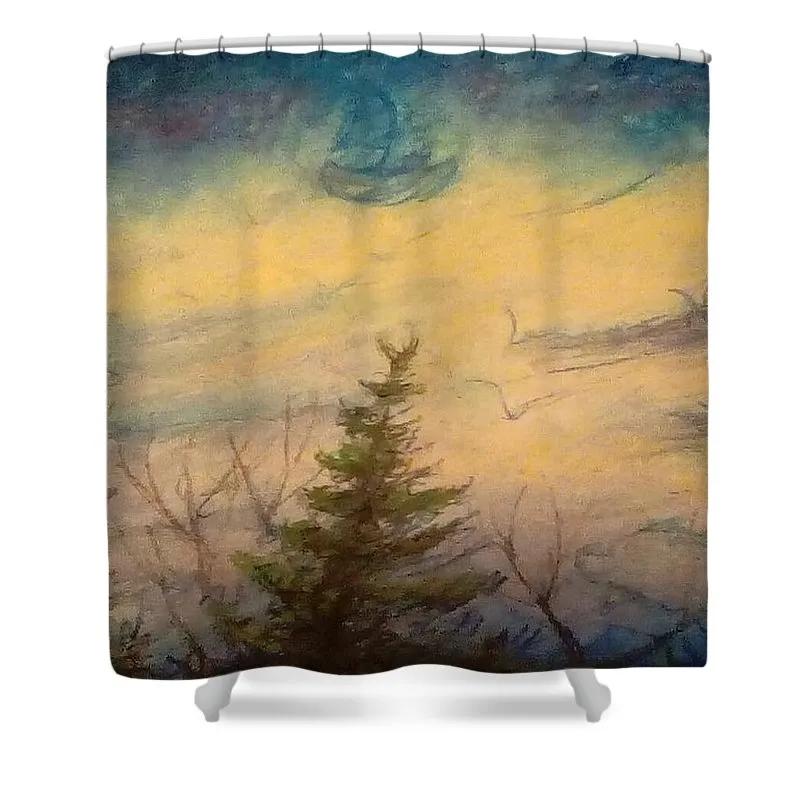 Sky Lit - Shower Curtain