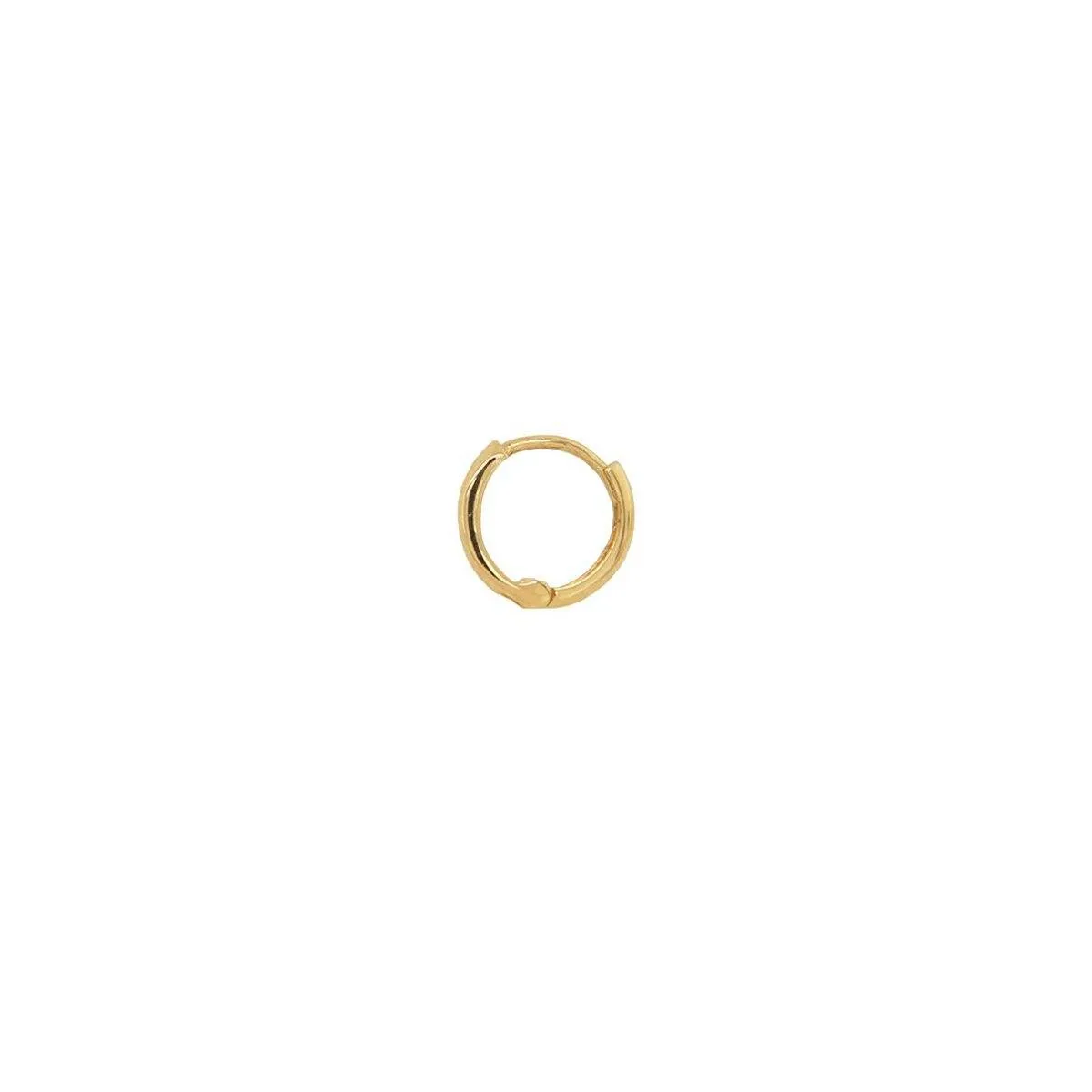 Small Gold Lock Hoop | .25GMS | Single