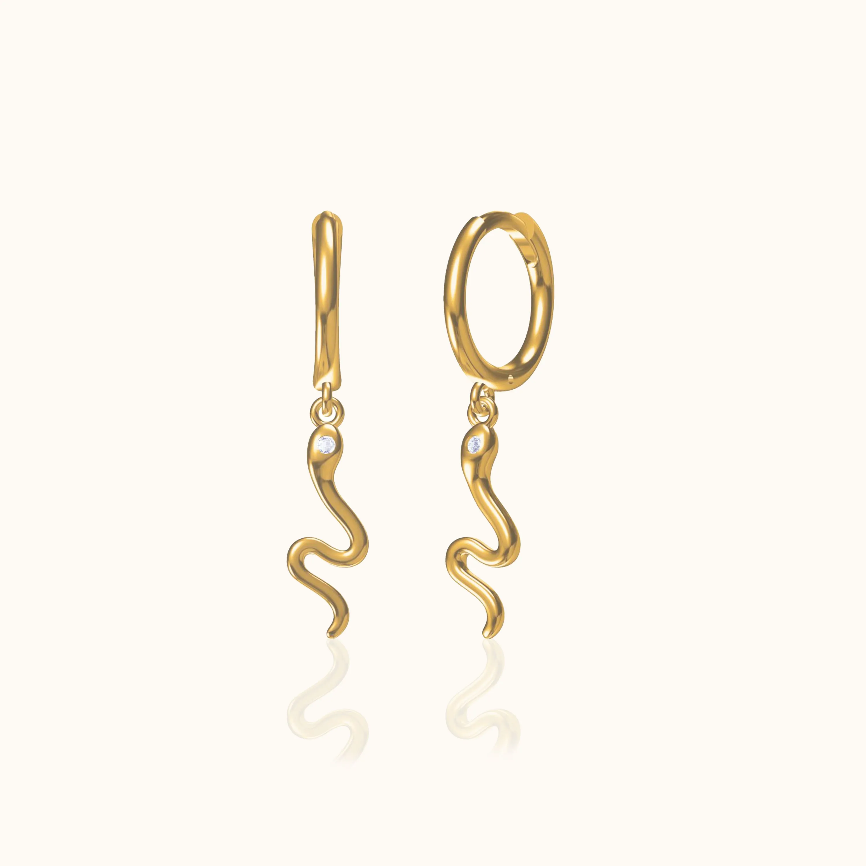 Snake Dangle Earrings