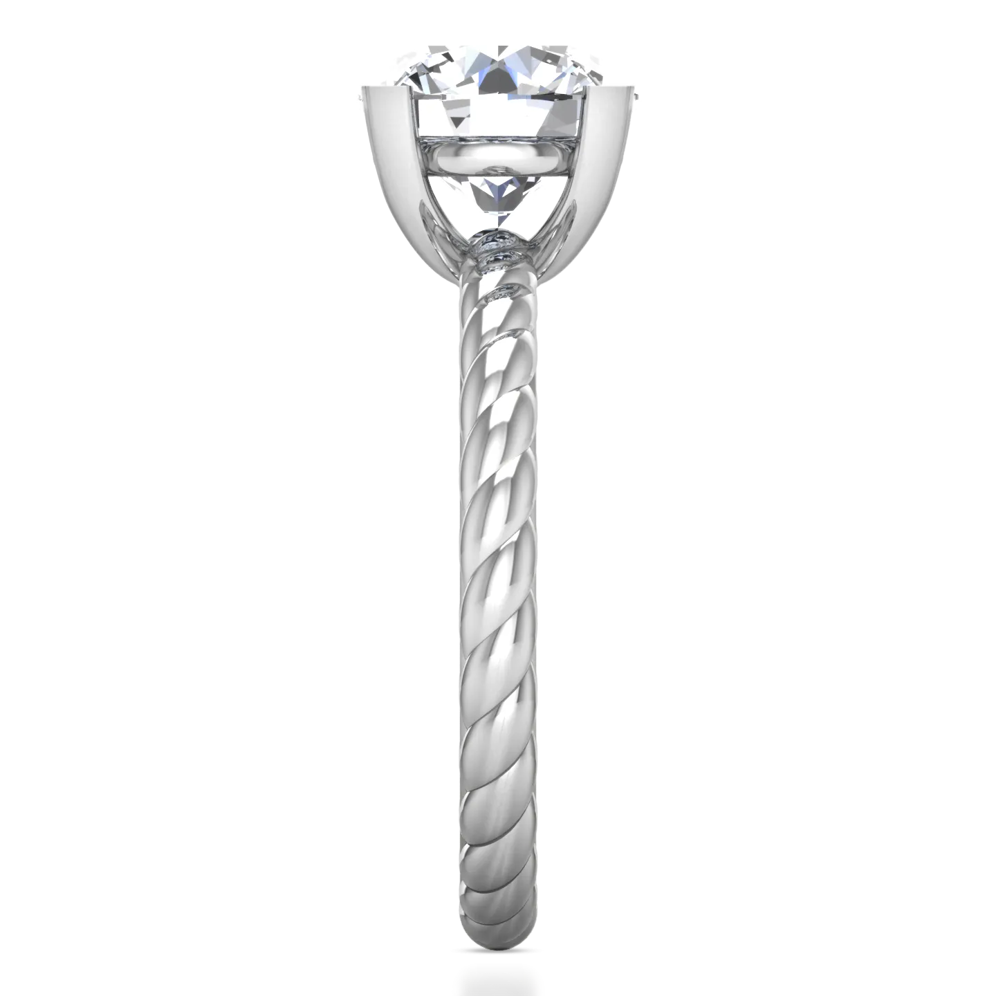 Solitaire Engagement Ring Ellery 14K White Gold