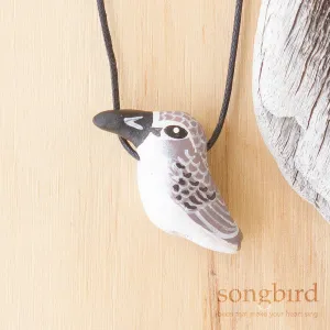 Songbird Whistle Necklaces - Spoon Billed Sandpiper