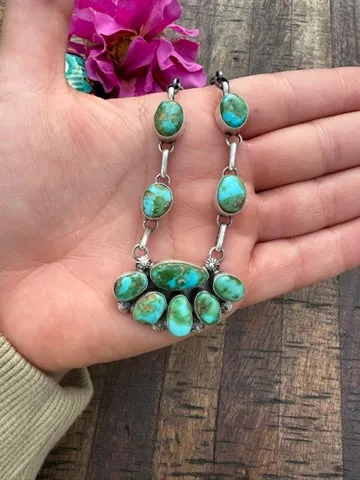Sonoran Gold Half Cluster Necklace