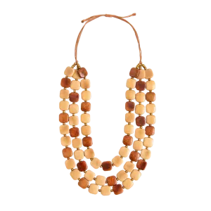 Tagua Women's Erica Necklace Cafe Con Leche Necklace