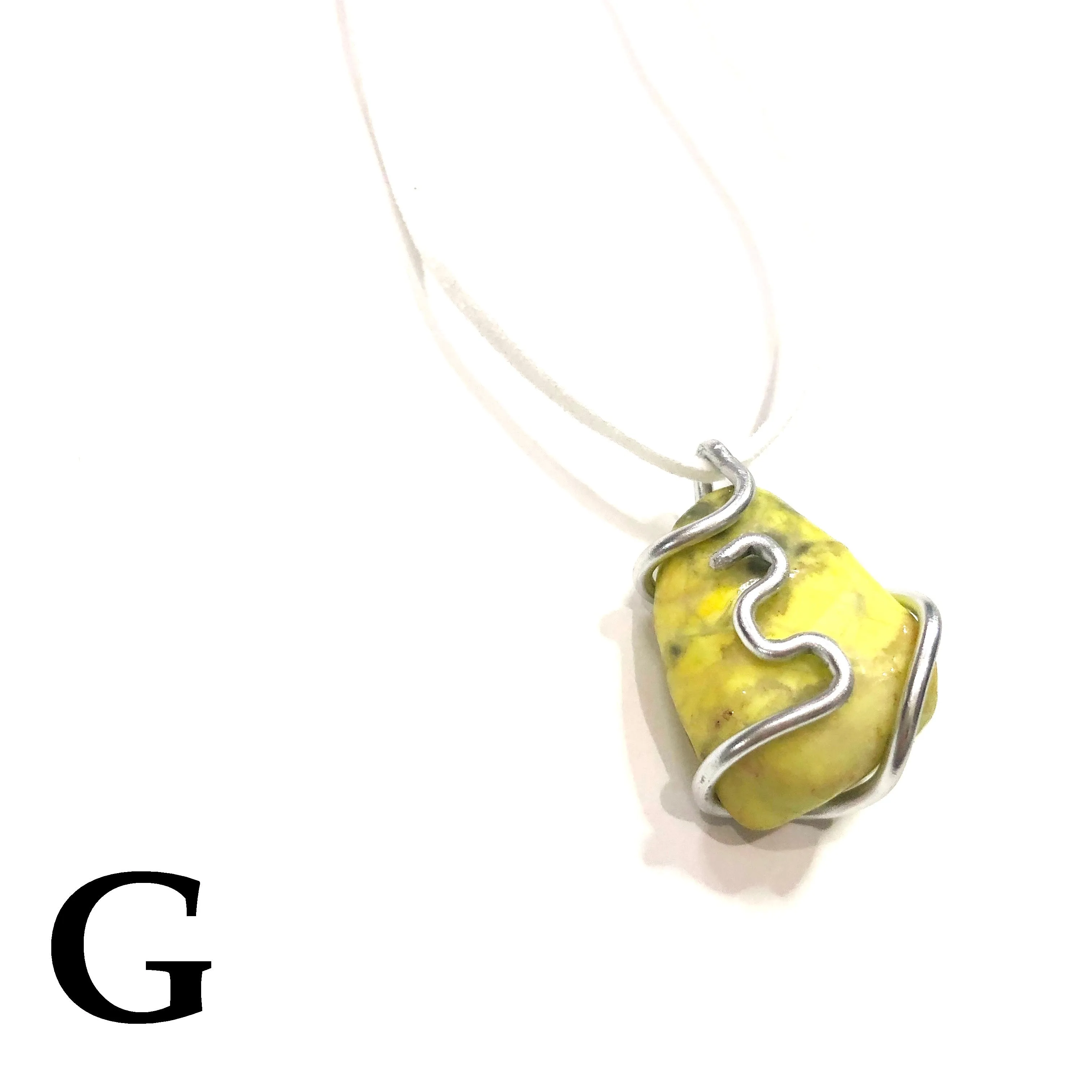 Tumbled Stone Pendant Necklaces