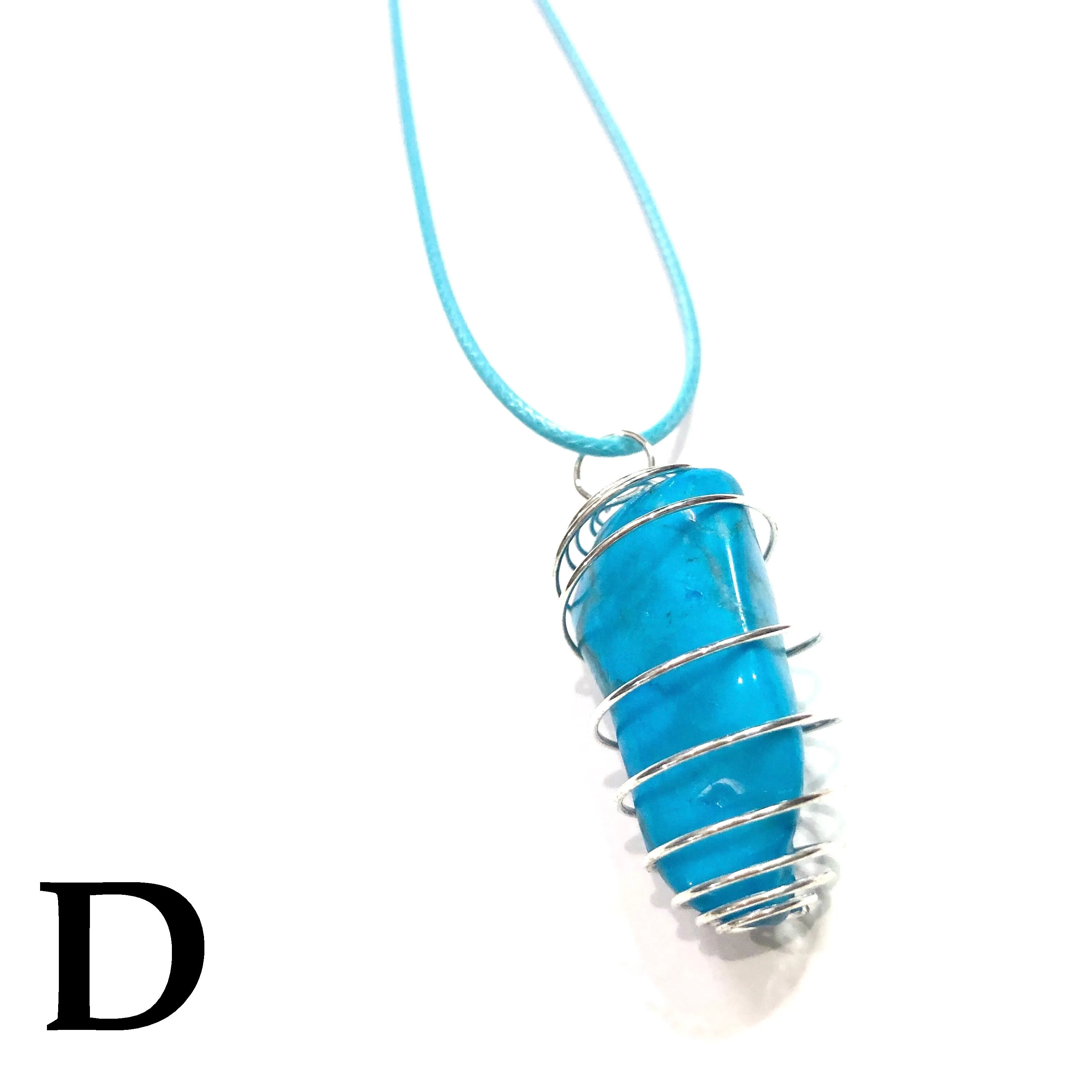 Tumbled Stone Pendant Necklaces
