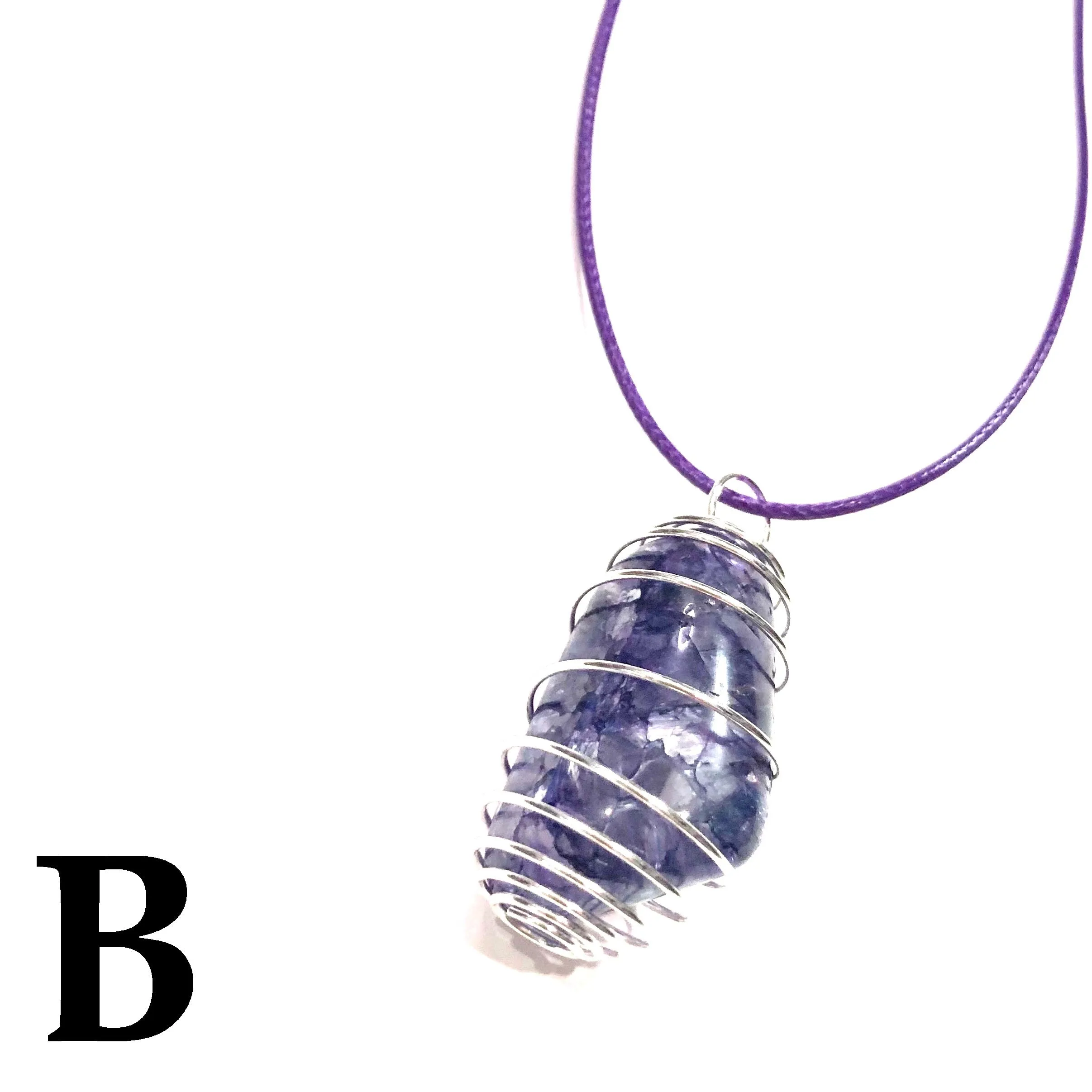 Tumbled Stone Pendant Necklaces