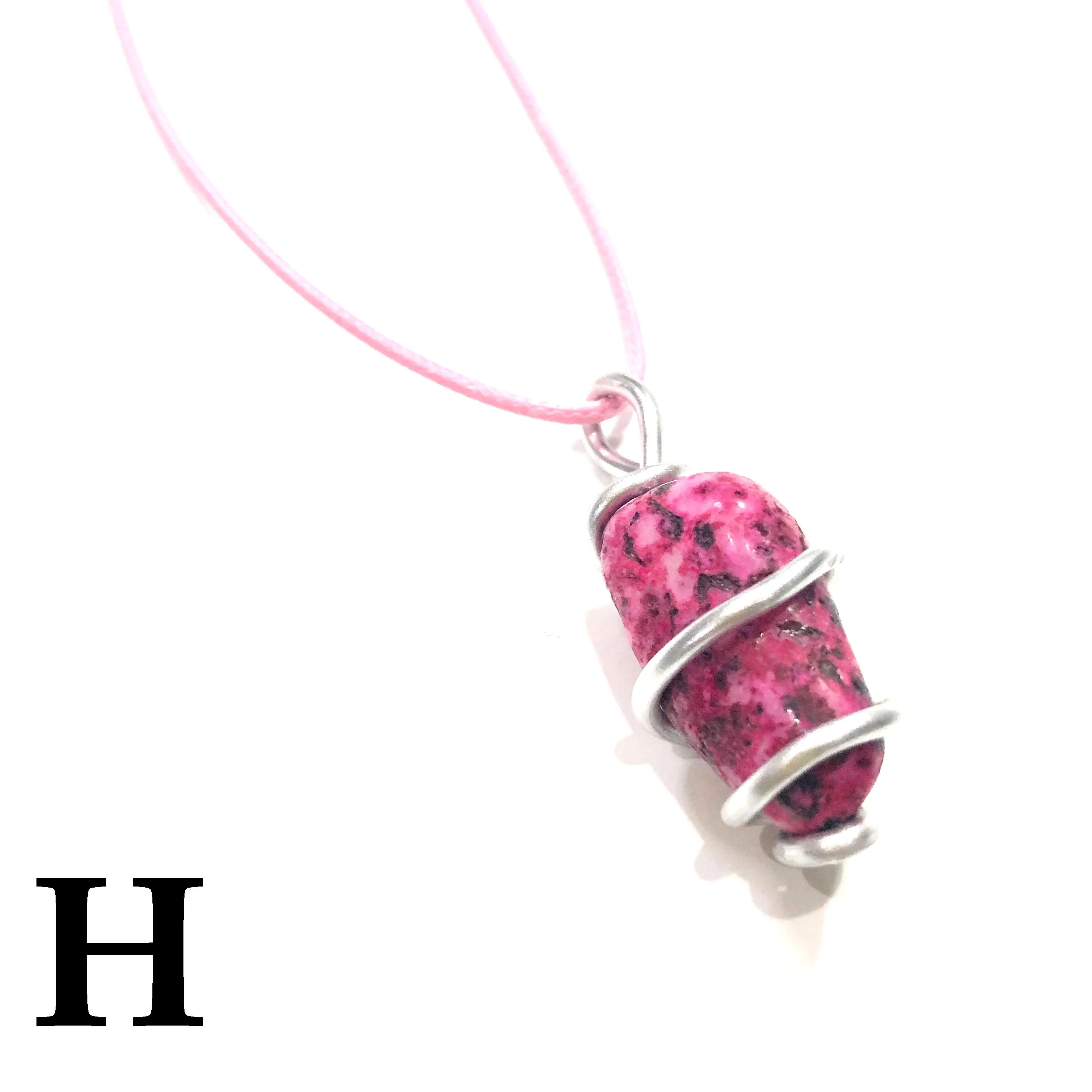 Tumbled Stone Pendant Necklaces