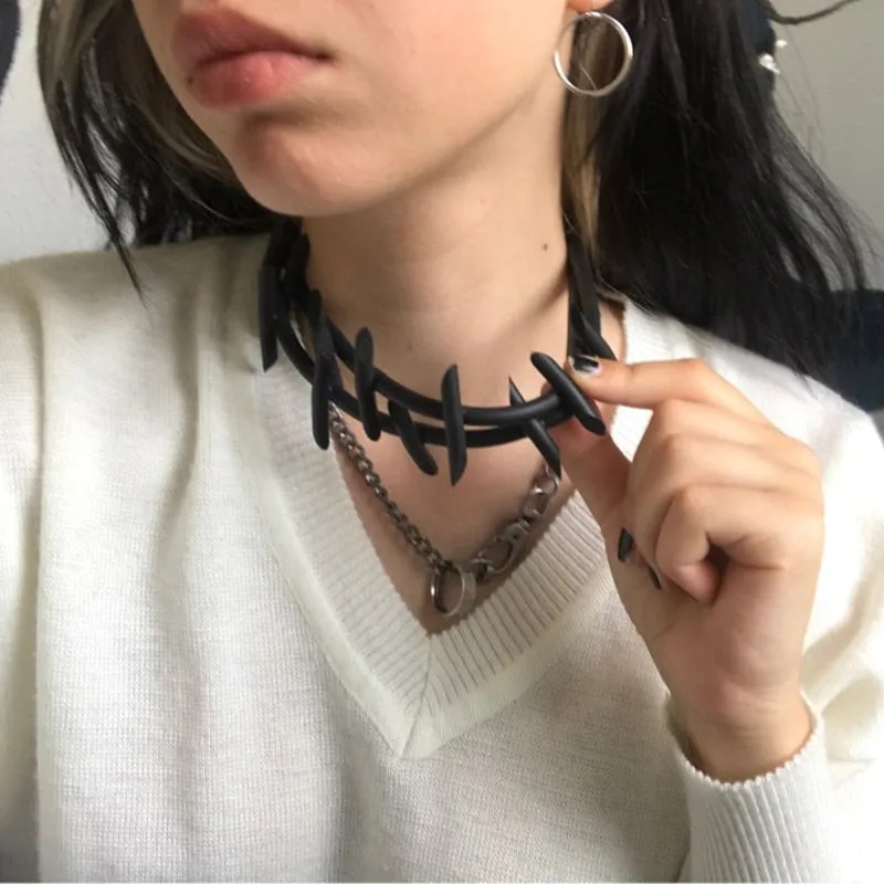UKEBA Gothic Pendant Necklaces and Earrings