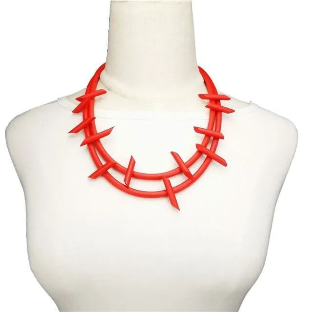 UKEBA Gothic Pendant Necklaces and Earrings