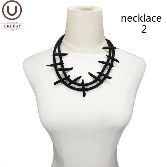 UKEBA Gothic Pendant Necklaces and Earrings
