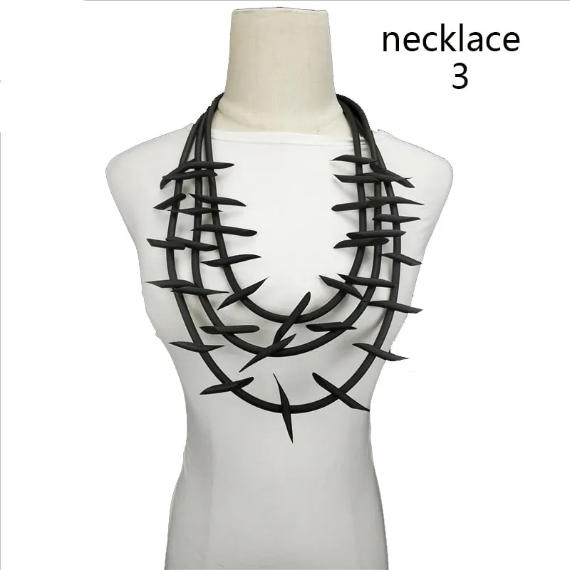 UKEBA Gothic Pendant Necklaces and Earrings