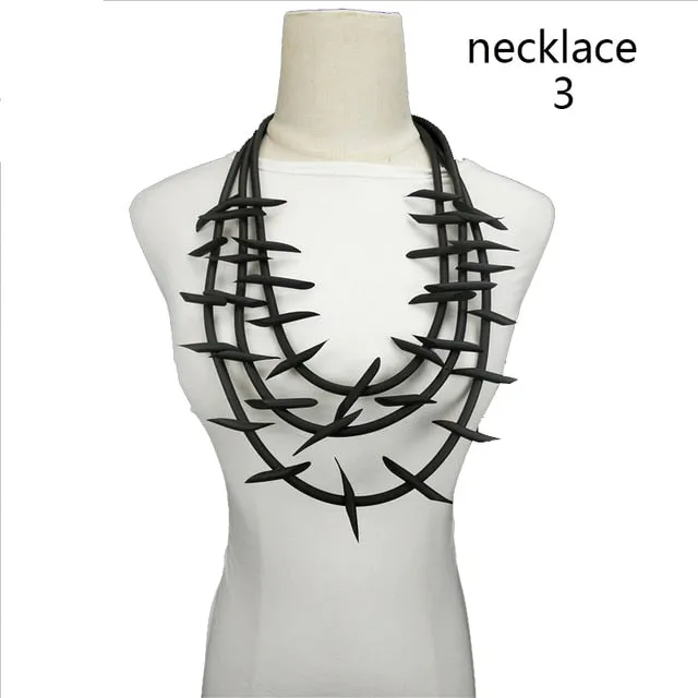 UKEBA Gothic Pendant Necklaces and Earrings