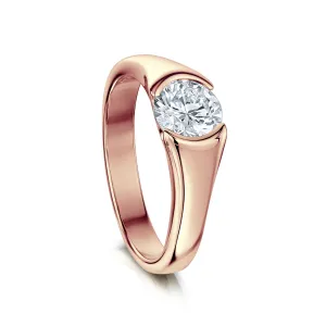 Venus 1.0ct Solitaire Diamond Ring in 9ct Rose Gold