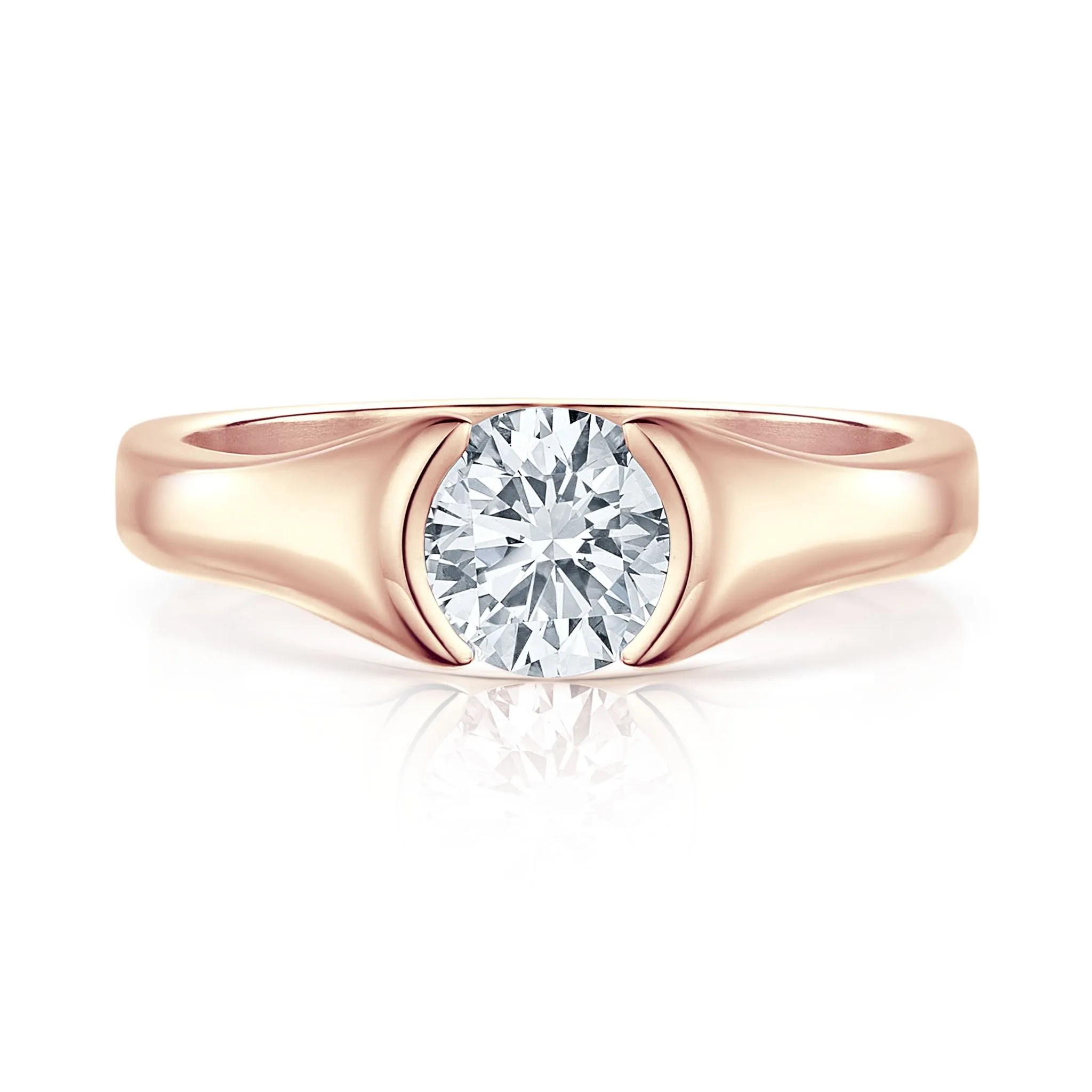 Venus 1.0ct Solitaire Diamond Ring in 9ct Rose Gold