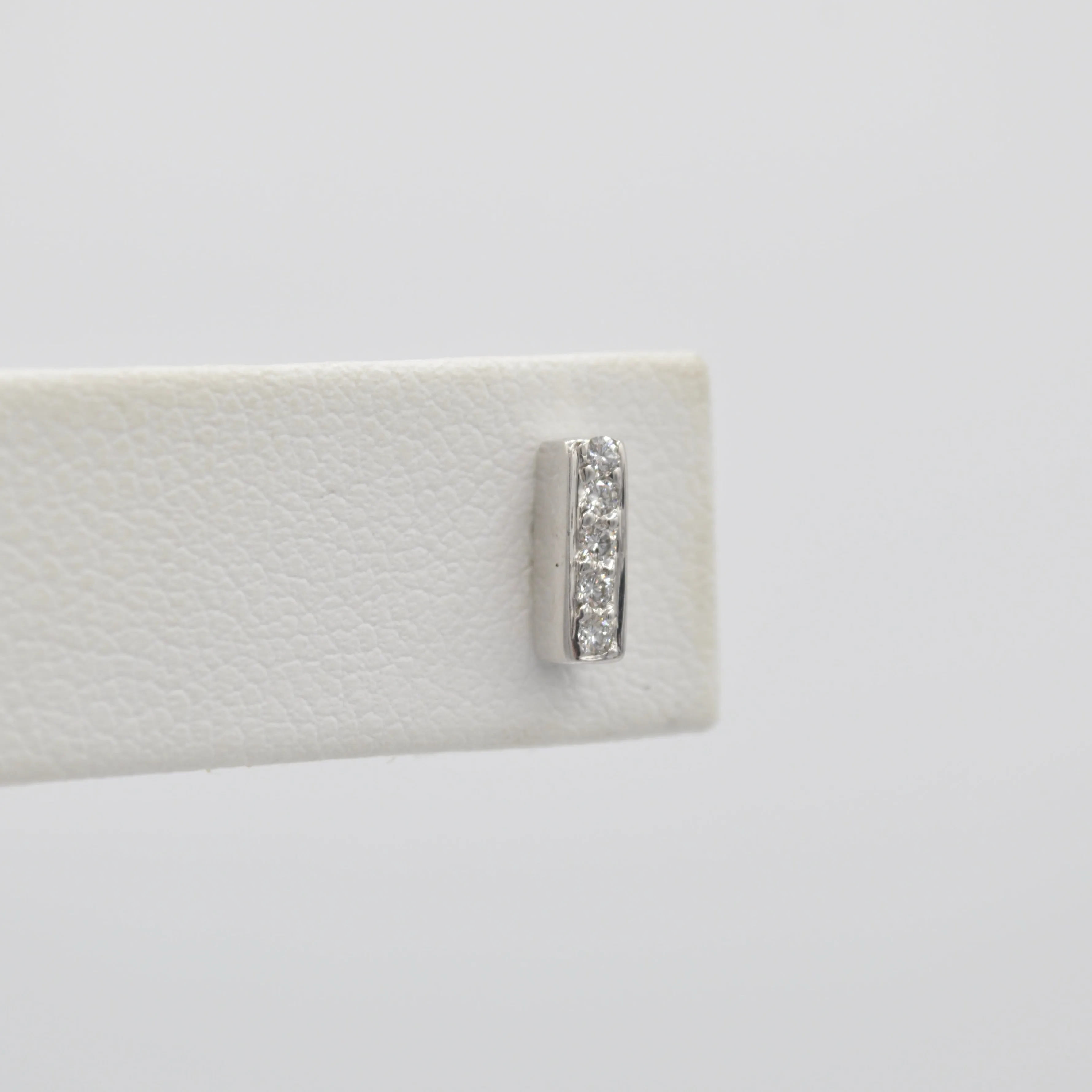 White Gold Diamond Studs