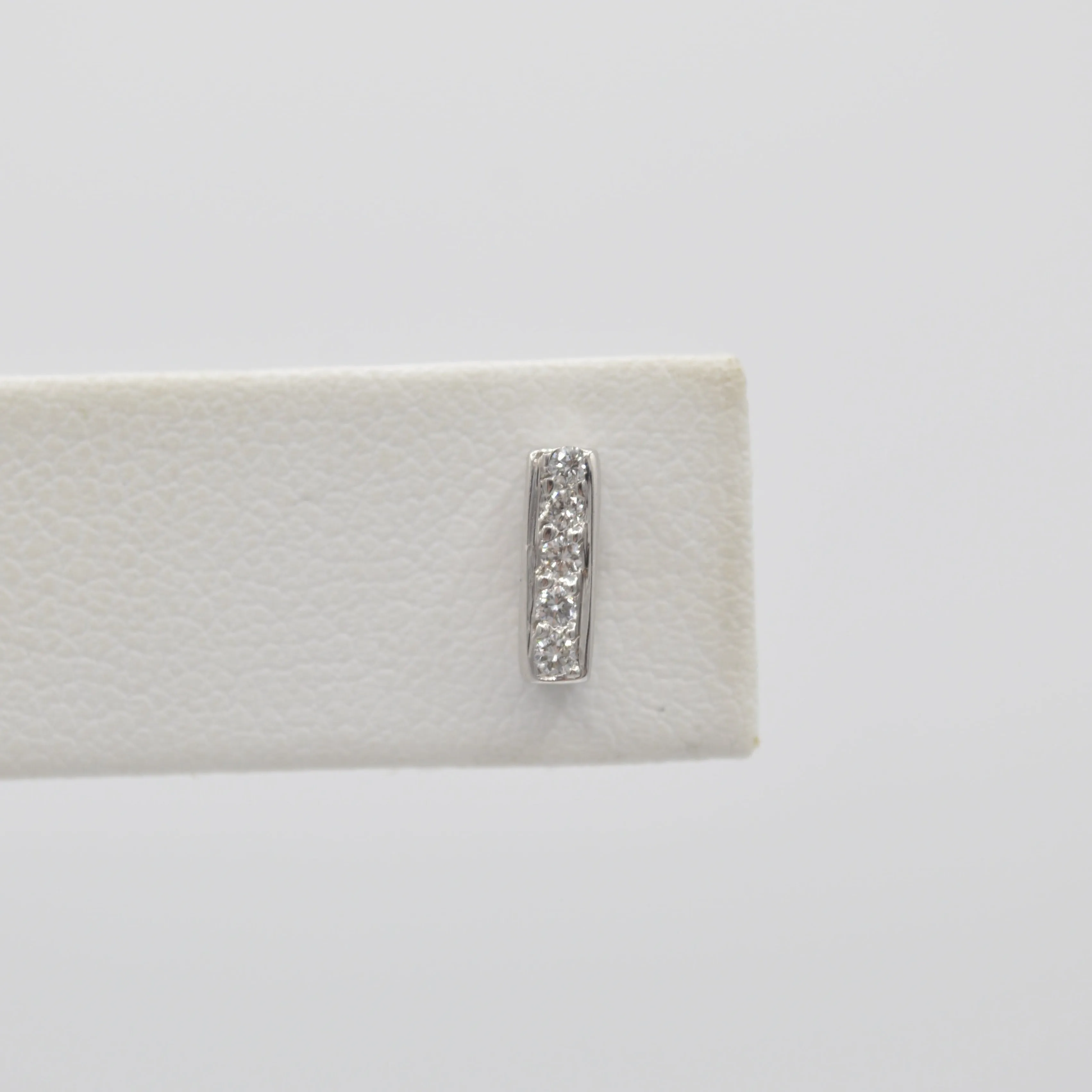 White Gold Diamond Studs