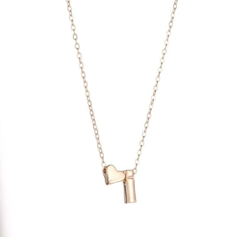 Women Tiny Heart Dainty Choker Necklace