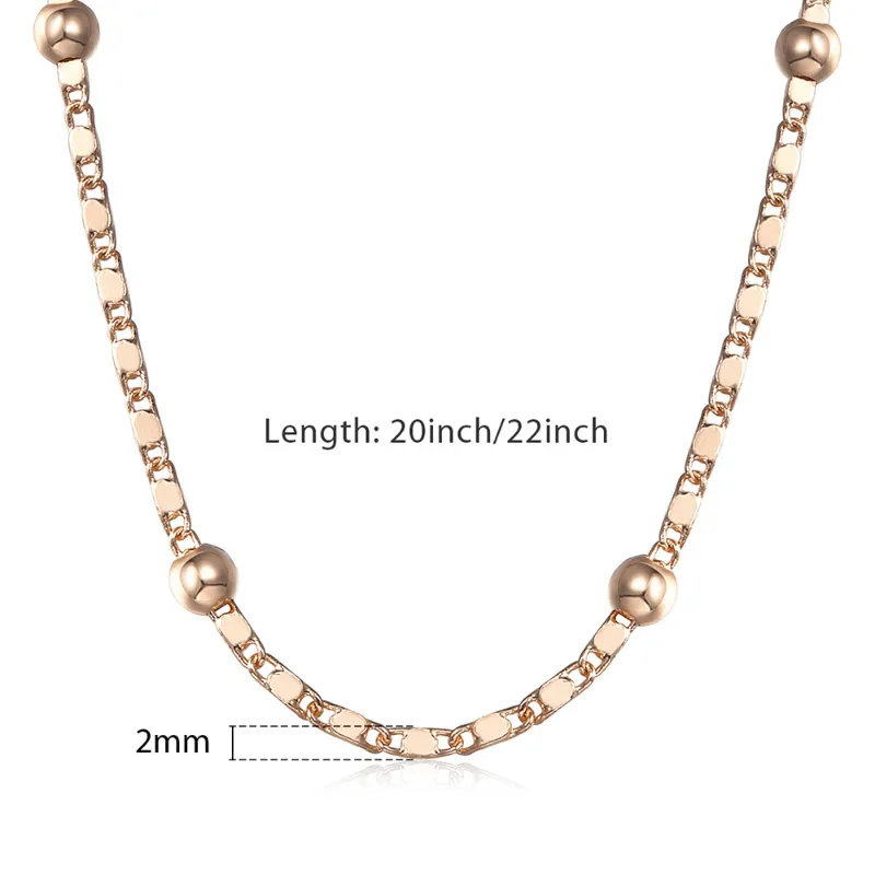 Womens Gold Marina Link Necklace