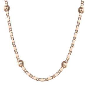 Womens Gold Marina Link Necklace